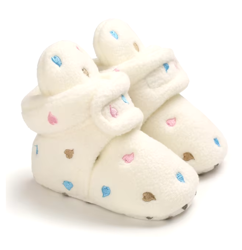 Chaussons Douillets à Scratch- MiniMoo™